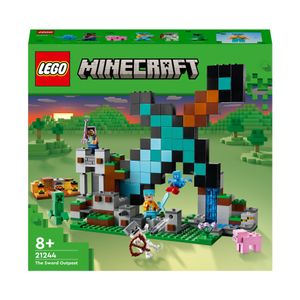 LEGO Minecraft 21244 uitvalbasis zwaard