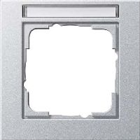 109125  - Frame 1-gang aluminium 109125 - thumbnail