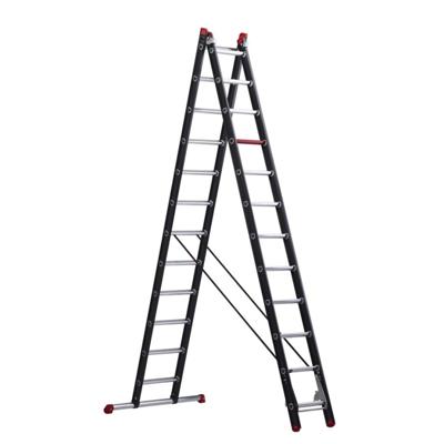 Altrex reformladder 2-delig - Mounter ZR2060 - max. werkhoogte 6,90 m - 2 x 12 sporten