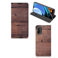 Xiaomi Poco M3 | Redmi 9T Book Wallet Case Old Wood - thumbnail