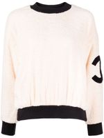 CHANEL Pre-Owned sweat en polaire CC à col rond (années 1990-2000) - Rose - thumbnail