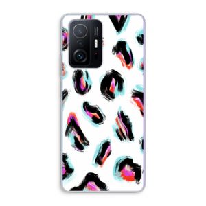 Cheetah color: Xiaomi 11T Pro Transparant Hoesje