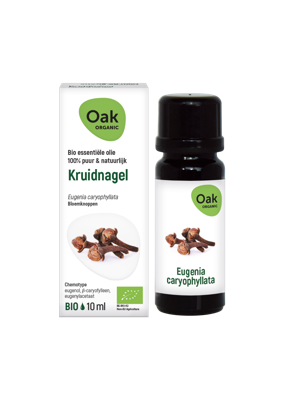 Oak Organic Olie Essential Oils Kruidnagel 10ml Oak Organic Olie Essential Oils Kruidnagel 10ml