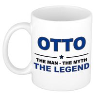 Otto The man, The myth the legend collega kado mokken/bekers 300 ml