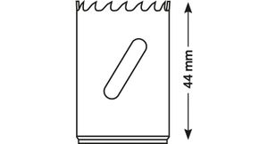 Bosch Accessoires Gatzaag HSS-bimetaal voor standaardadapter 16 mm, 5/8" 1st - 2608584100