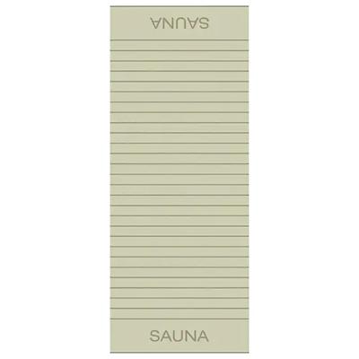Cawö Cawo Balance Sauna Saunalaken 80x200 wasabi