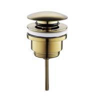 Clickwaste BWS Mark 5/4 Laag Geborsteld Messing Goud Boss & Wessing
