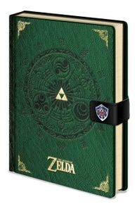 PYRAMID The Legend Of Zelda schrijfblok & schrift A5 Groen