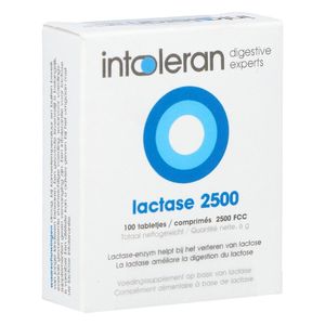 Intoleran Lactase 2500 100 Tabletten