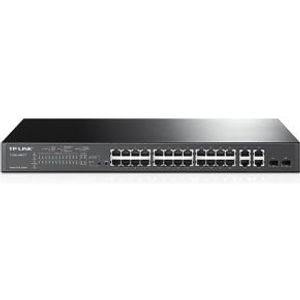 TP-LINK T1500-28PCT Managed L2 Fast Ethernet (10/100) Zwart 1U Power over Ethernet (PoE)