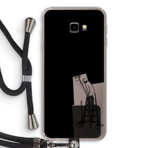 Musketon Painter: Samsung Galaxy J4 Plus Transparant Hoesje met koord