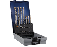 Rotec Hamerborenset | SDS-plus | V-Breaker | in ABS-cassette | 7-dlg. - 900.1010K