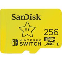 SanDisk Nintendo Switch 256 GB microSDXC geheugenkaart UHS-I U3, V30 - thumbnail