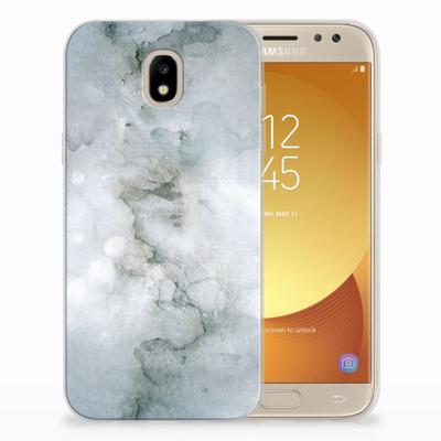 Smartphone hoesje Samsung Galaxy J5 2017 Painting Grey Smartphone hoesje Samsung Galaxy J5 2017 Painting Grey