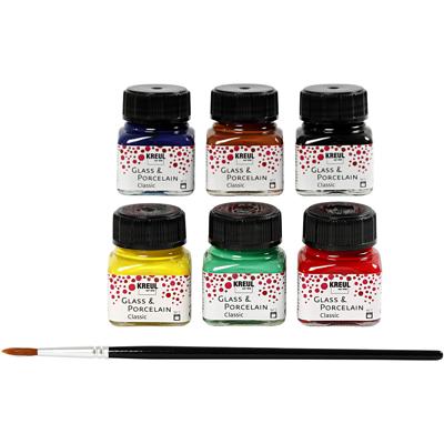 Creativ Company Glas- en porseleinverf - verschillende kleuren
