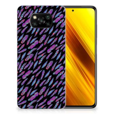 Xiaomi Poco X3 | Poco X3 Pro | TPU bumper | Feathers Color