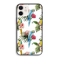 Kleurrijke papegaaien: iPhone 12 Biologisch afbreekbaar hoesje