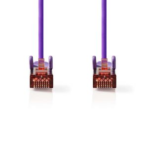 CAT6 S/FTP-Netwerkkabel | RJ45 Male - RJ45 Male | 2,0 m | Paars