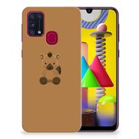 Samsung Galaxy M31 Telefoonhoesje met Naam Baby Hyena - thumbnail