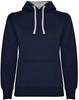 Roly RY1068 Women´s Urban Hooded Sweatshirt - Navy Blue 55/Heather Grey 58 - L