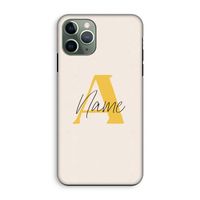 Amber Script: iPhone 11 Pro Tough Case