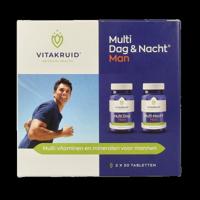 Multi Dag & Nacht Man 100% Vegan 2 x 30 60 Tabletten