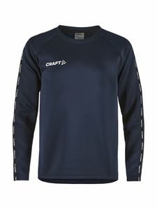 Craft 1912736 Squad 2.0 Crewneck Jr - Navy - 110/116