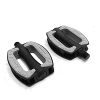 Falkx stable pedalen 9/16" zwart-grijs