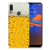 Motorola Moto E6 Plus | Siliconen Case | Bier