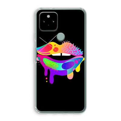 Lip Palette: Google Pixel 5 Transparant Hoesje