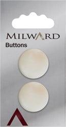 Milward Knoop Naturel 22mm (2 stuks)