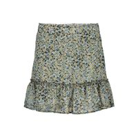 Geisha Meisjes rok - Blauw bloemen Geisha Meisjes rok - Blauw bloemen