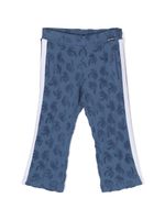 Palm Angels Kids pantalon de jogging Palms - Bleu