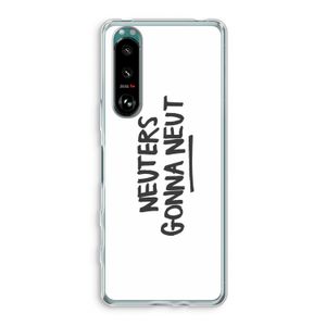 Neuters: Sony Xperia 5 III Transparant Hoesje