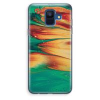 Green Inferno: Samsung Galaxy A6 (2018) Transparant Hoesje - thumbnail