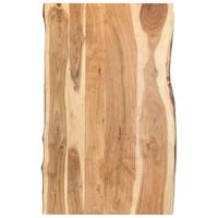 Tafelblad 100x(50-60)x3,8 cm massief acaciahout