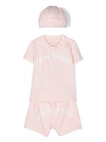 Palm Angels Kids trousseau de naissance à logo imprimé - Rose