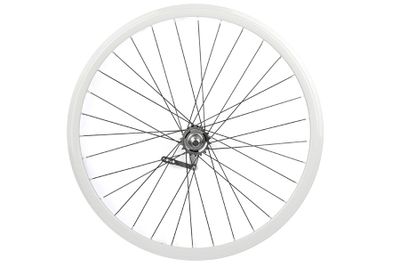 Terugtraprem Santafixie 30mm Achterwiel - Wit Terugtraprem Santafixie 30mm Achterwiel - Wit