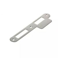 Intersteel | Sluitplaat | 175x25/44x1,5mm| dag- en nacht schoot | afgerond | rvs DIN links