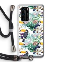 Tukans: Huawei P40 Transparant Hoesje met koord