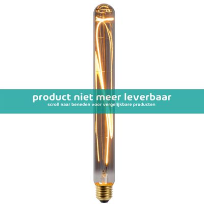 T32 Filament lamp Ø 3,2 cm LED Dimb. E27 1x5W 2200K Fumé