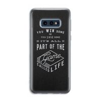 Life: Samsung Galaxy S10e Transparant Hoesje