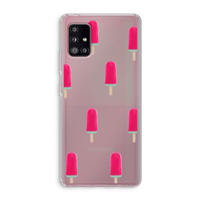 Waterijsje: Samsung Galaxy A51 5G Transparant Hoesje
