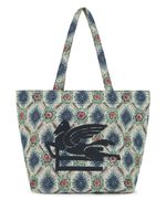 ETRO petit sac cabas Trotter en jacquard - Blanc - thumbnail