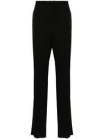 Saint Laurent pantalon droit à taille haute - Noir - thumbnail