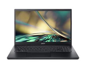 Acer Aspire 7 A715-76G-53FN Laptop 39,6 cm (15.6") Full HD Intel® Core™ i5 i5-12450H 16 GB DDR4-SDRAM 512 GB SSD NVIDIA GeForce RTX 2050 Wi-Fi 6E (802.11ax) Windows 11 Home Zwart
