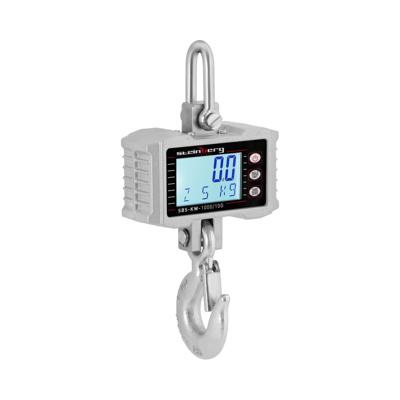 Kraanweegschaal - 1000 kg / 0,5 kg - LCD - digitaal