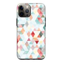 Gekleurde driehoekjes pastel: iPhone 12 Tough Case