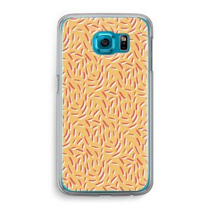 Camouflage: Samsung Galaxy S6 Transparant Hoesje