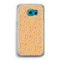 Camouflage: Samsung Galaxy S6 Transparant Hoesje